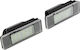 NTY LED Светлини За Регистрационната Табела Peugeot 1007 / 106 / 207 / 3008 2 Бройки
