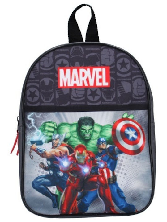 Marvel School Bag Backpack Kindergarten Gray