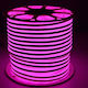 Neon Wasserdicht LED Streifen Versorgung 220V mit Rosa Licht Länge 100m (Preis pro Meter)