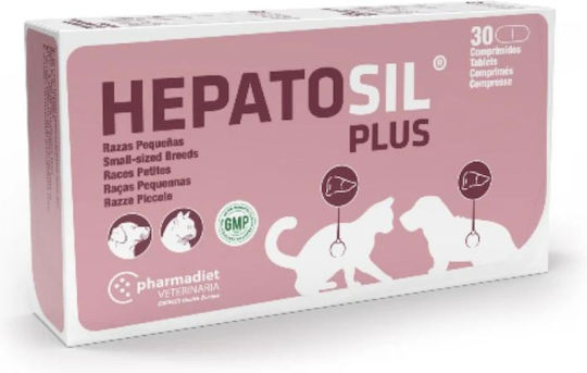 Pharmadiet Hepatosil Plus Συμπλήρωμα Διατροφής Σκύλου σε Δισκία 30 tabs για Ηπατικές Παθήσεις