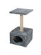 Zolux Scratching Post Cat Trees Gray 2 levels 31x31x42cm
