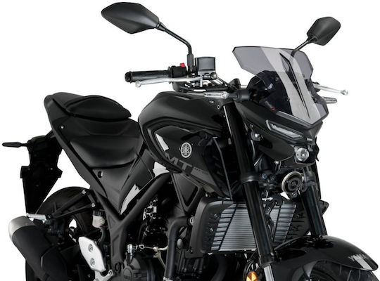 Puig Motorcycle Windshield & Windscreen Tinted Visor for Yamaha MT-03 10084