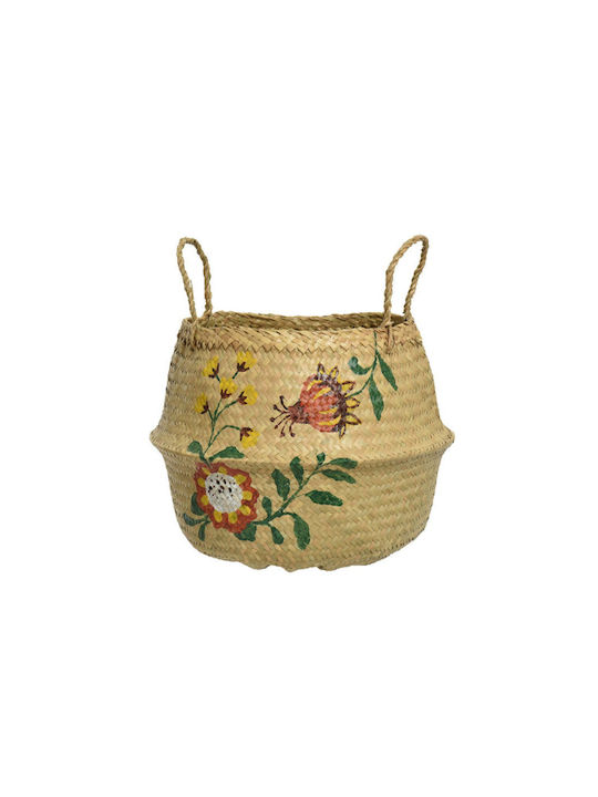 Wicker Decorative Basket 35x35x40cm