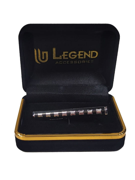 Legend Accessories Legend Clip Γραβάτας από Ασήμι