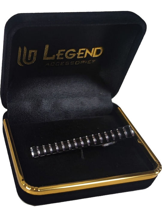 Legend Accessories Legend Clip Γραβάτας από Ασήμι