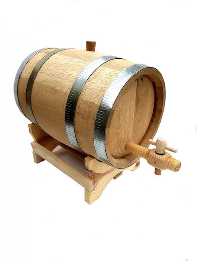 Wooden Art 0405 Дървена бъчва с канал 10лт