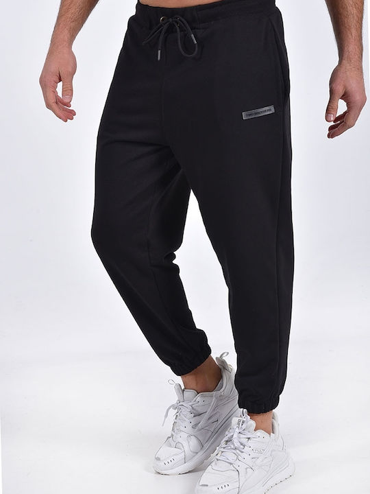 Clever Sweatpants with Elastic Black