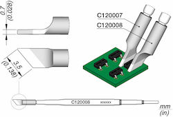 JBC Soldering Tip C120008