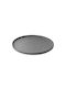 Estia TERRA Plate Shallow made of Porcelain Black with Diameter 26cm