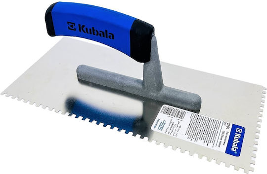 Kubala Spatel Kunststoff Gezahnte 130x270mm mit Kunststoffgriff 0201
