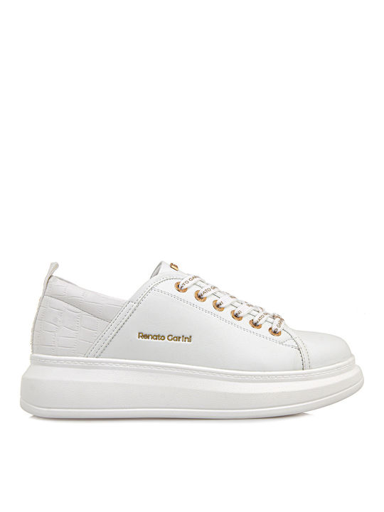 Renato Garini Damen Sneakers Weiß