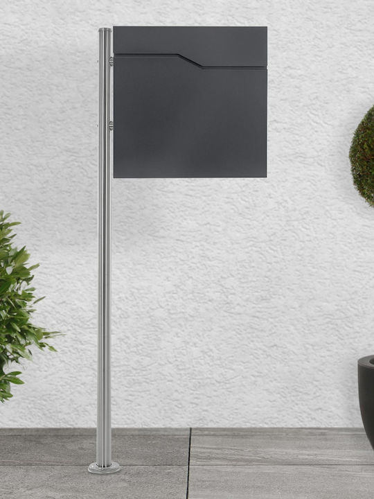 ML-Design Draußen Inox in Gray Farbe 37x37x11cm