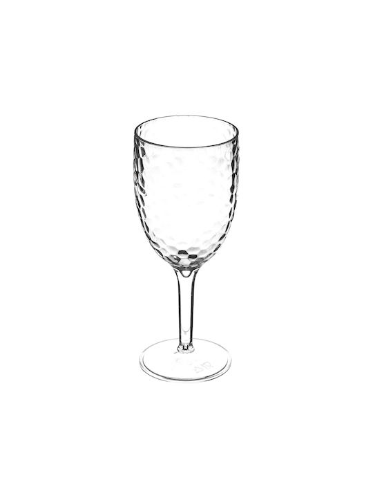 Marva Glass for White Wine made of Plastic 350ml