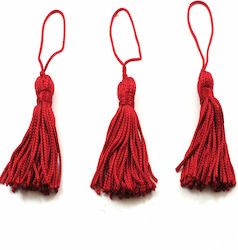 Decorative Tassel for DIY Crafts Red