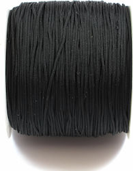 Schnürsenkel Nylon Schwarz 1.2mm