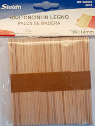 Stelan Bastelhölzer 50Stück in Beige Farbe