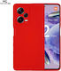 Sonique Back Cover Silicone Red (Redmi Note 12 ...