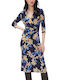 Rochie Midi de Vară Floral