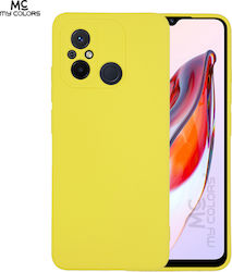 Sonique Umschlag Rückseite Silikon Gelb (Redmi 12C)