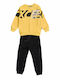 Sprint Kids Sweatpants Set Yellow 2pcs