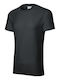 Rimeck Ανδρικό Διαφημιστικό T-shirt Κοντομάνικο σε Γκρι Χρώμα