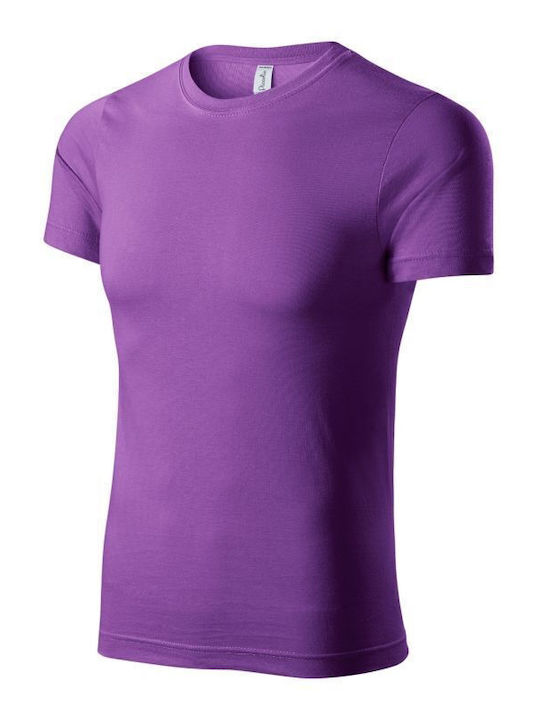 Malfini Men's Short Sleeve Promotional T-Shirt Purple