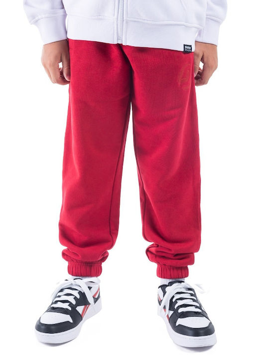 District75 Kids Sweatpants Red 1pcs