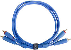 UDG U97003LB 2x RCA Мъжки - 2x RCA Мъжки 3м