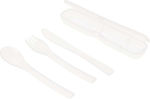 Cutlery Party Transparent 3pcs