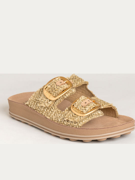 Fantasy Sandals Γυναικεία Σανδάλια Natural Rafia