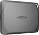 Crucial X9 Pro USB-C External SSD 2TB 2.5" Gray