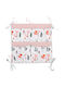 Sensillo Crib Storage Bag Pink