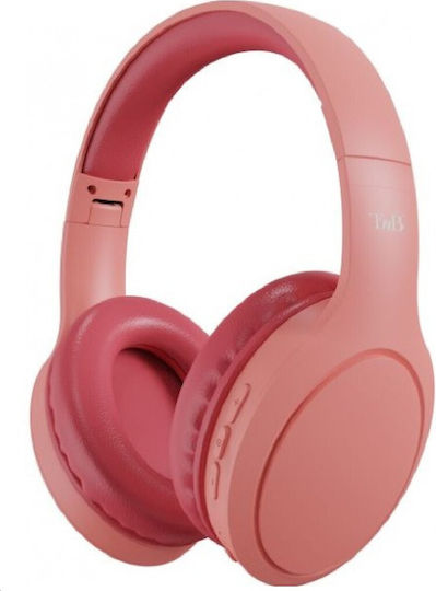T'nB Tonality Wireless / Wired Over Ear Headphones with 30 hours of Operation Terracotta