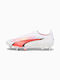 Puma Ultra Ultimate MxSG Low Football Shoes with Cleats White