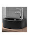 ML-Design Montat pe perete Deasupra Blatului Chiuvetă Ceramică 33.5x25.5x13cm Negru