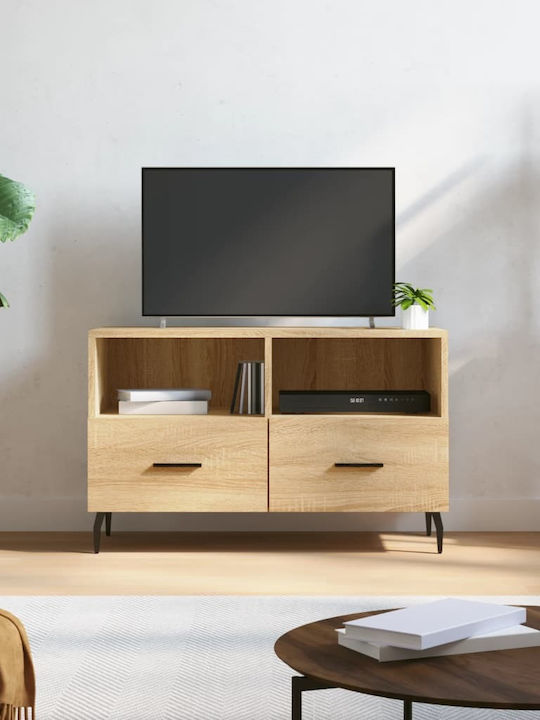 Particle Board TV Furniture with Drawers Sonoma...