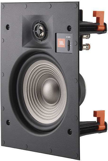 JBL Studio 2 6IW Εντοιχιζόμενο Ηχείο 80W (Τεμάχιο) Μαύρο