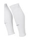 Nike Strike Leg Sleeves for Football Shin Guards White 1 Pair