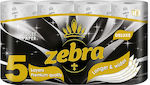 Zebra Toilet Paper 5-Ply