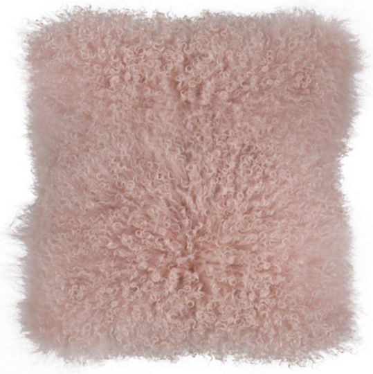 Artekko Artekko Furry Sofa Cushion Pink 41x41cm