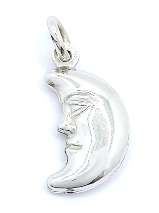 PS Silver Charm Φεγγάρι από Ασήμι