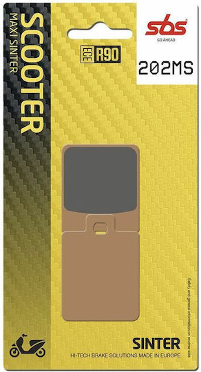 SBS Motorcycle Brake Pads Rear for Gilera Runner Piaggio NRG