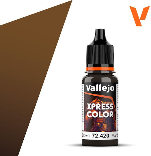 Acrylicos Vallejo Χρώμα Μοντελισμού σε Καφέ χρώμα 18ml