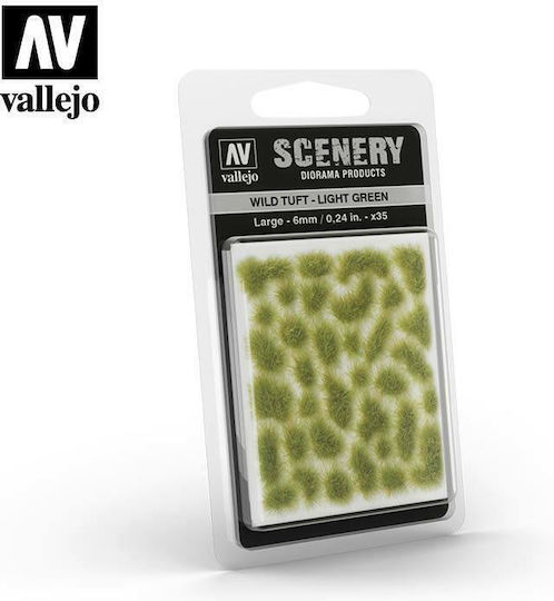 Acrylicos Vallejo Завод Макет Large Scenery - Wild Tuft – Light Green