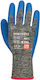 Portwest Gloves for Work Gray Latex 1pcs