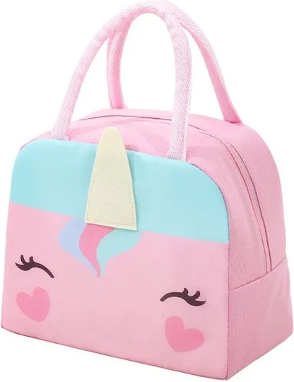 Baby Wise Unicorn School Insulated Hand Lunch Bag Pink Unicorns 19 x 14 x 19cm