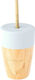 Eco Rascals Παιδικό Ποτηράκι από Bamboo Γκρι 210ml