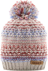 Sinner Sierra Beanie Frauen Beanie Gestrickt Light Grey Melange