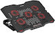 Xtrike Me FN-813 Cooling Pad for Laptop up to 16" with 5 Fans and Lighting