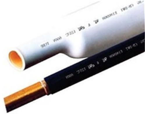 Heat-Shrink Tubing with Internal Adhesive and Shrinkage Ratio 4:1 Black 15pcs 03.020.0275